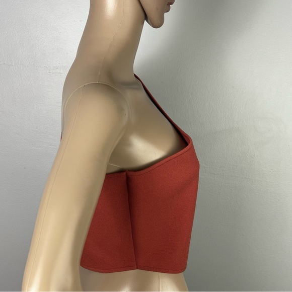 NEW A.L.C. REVOLVE ONE-SHOULDER CROP TOP - Picture 5 of 10